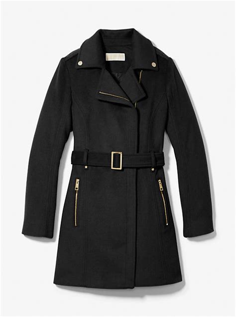 michael kors brockton wool blend jacket|Women's Michael Kors Collection Wool & Wool.